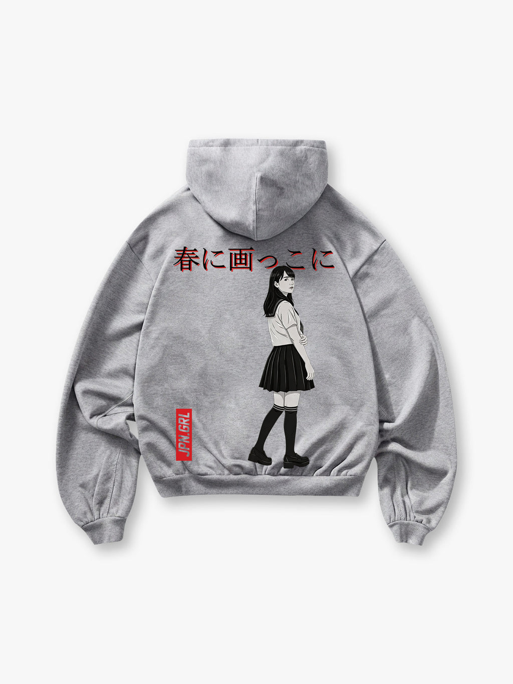 Anime School Girl Hoodie
