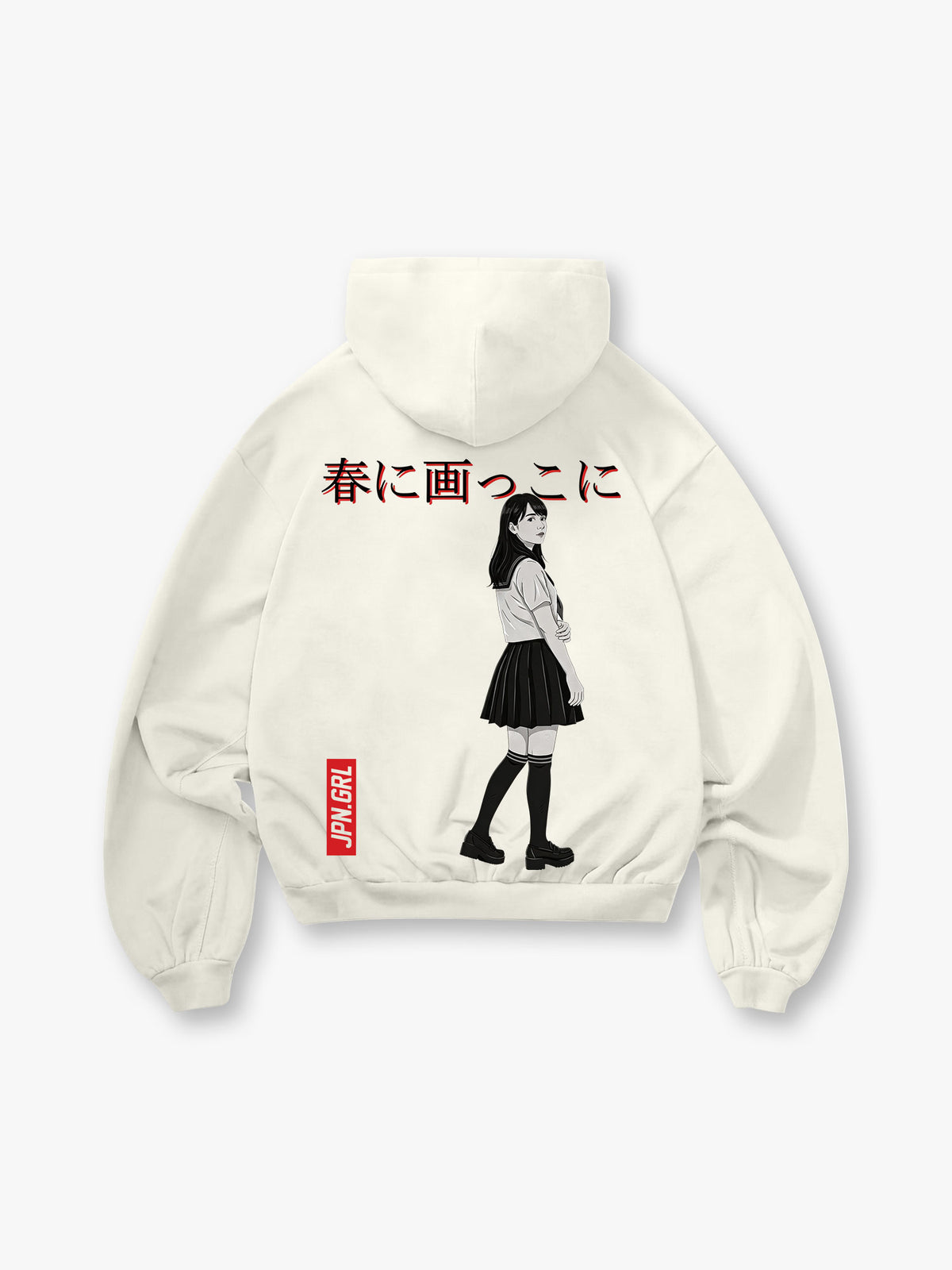 Anime School Girl Hoodie