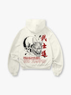 Bushido Oni Demon Skull Hoodie