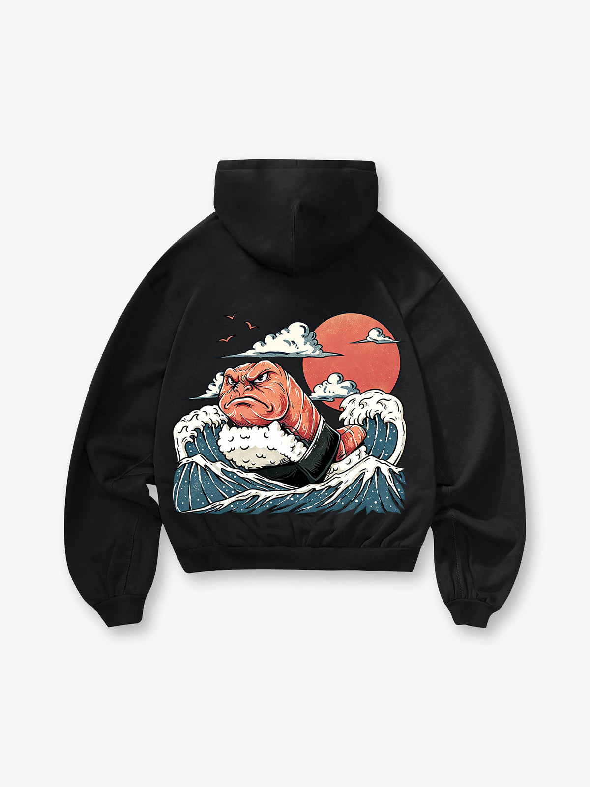 Sushi Salmon Great Hoodie