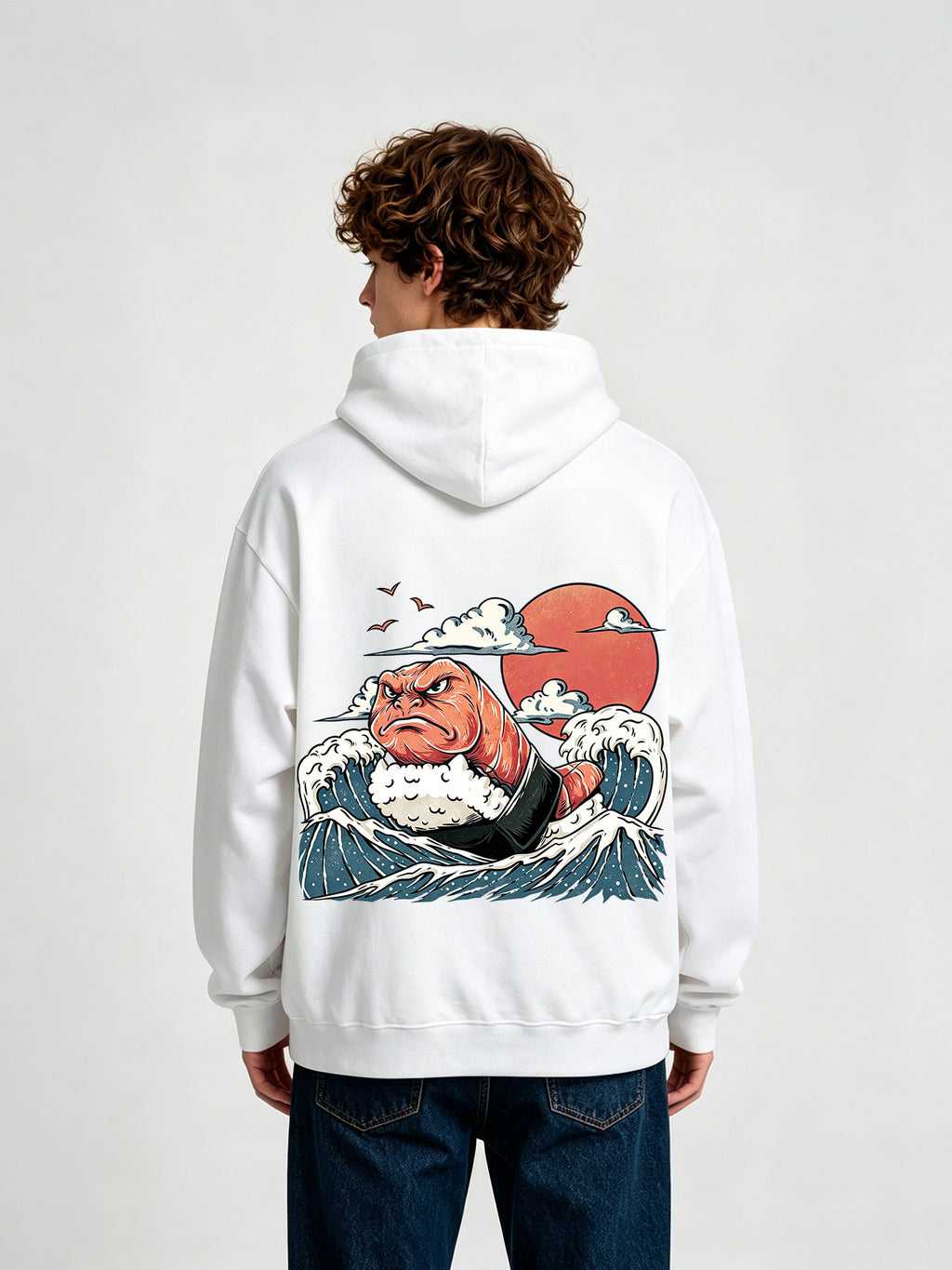 Sushi Salmon Great Hoodie