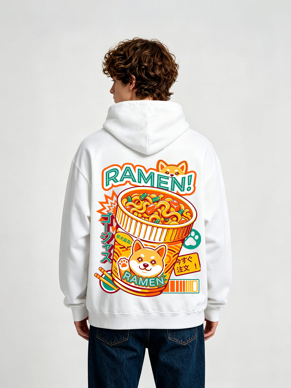 Shiba Inu Ramen Cup Hoodie