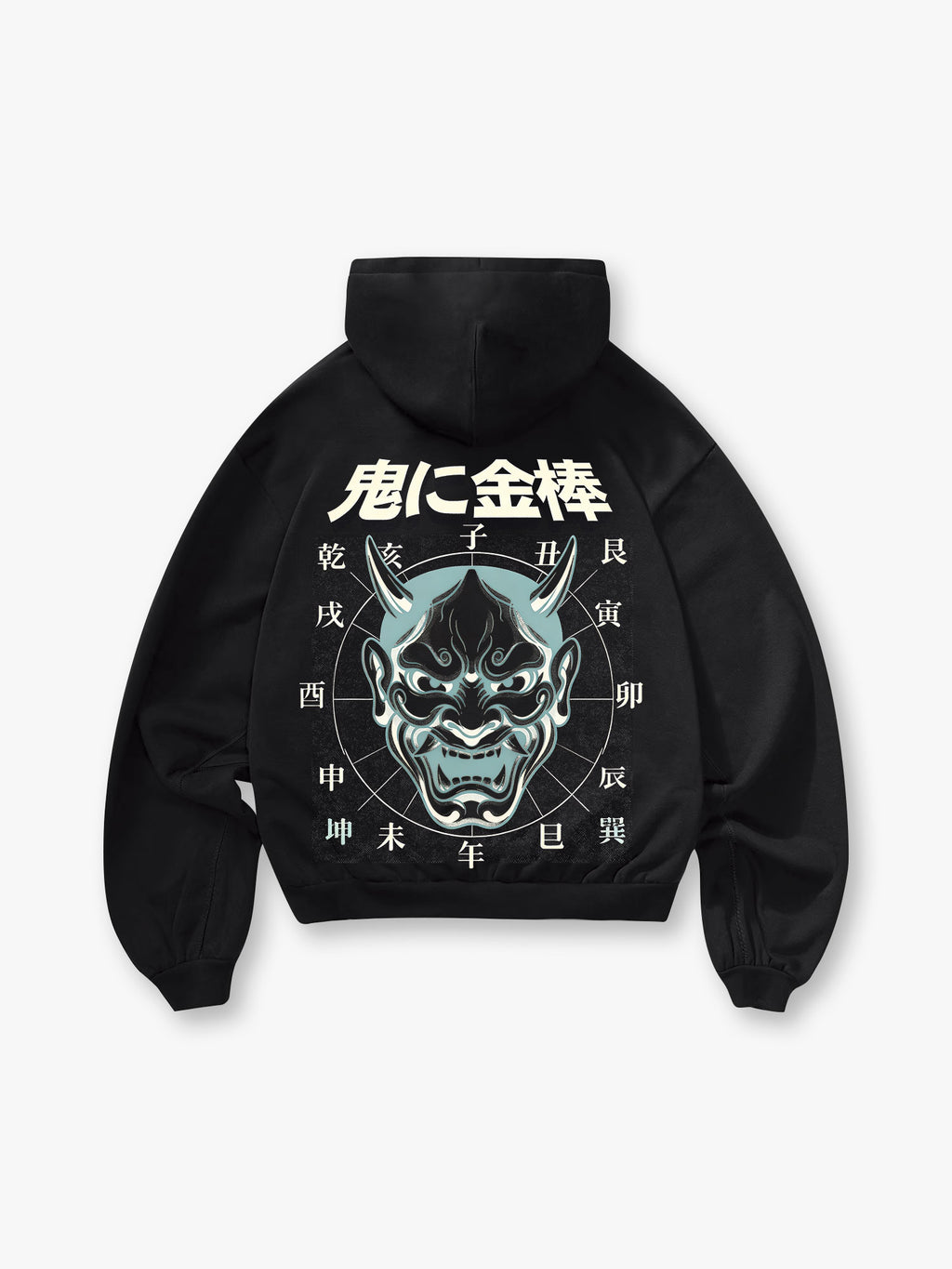 Hannya Oni Mask Hoodie