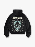 Hannya Oni Mask Hoodie