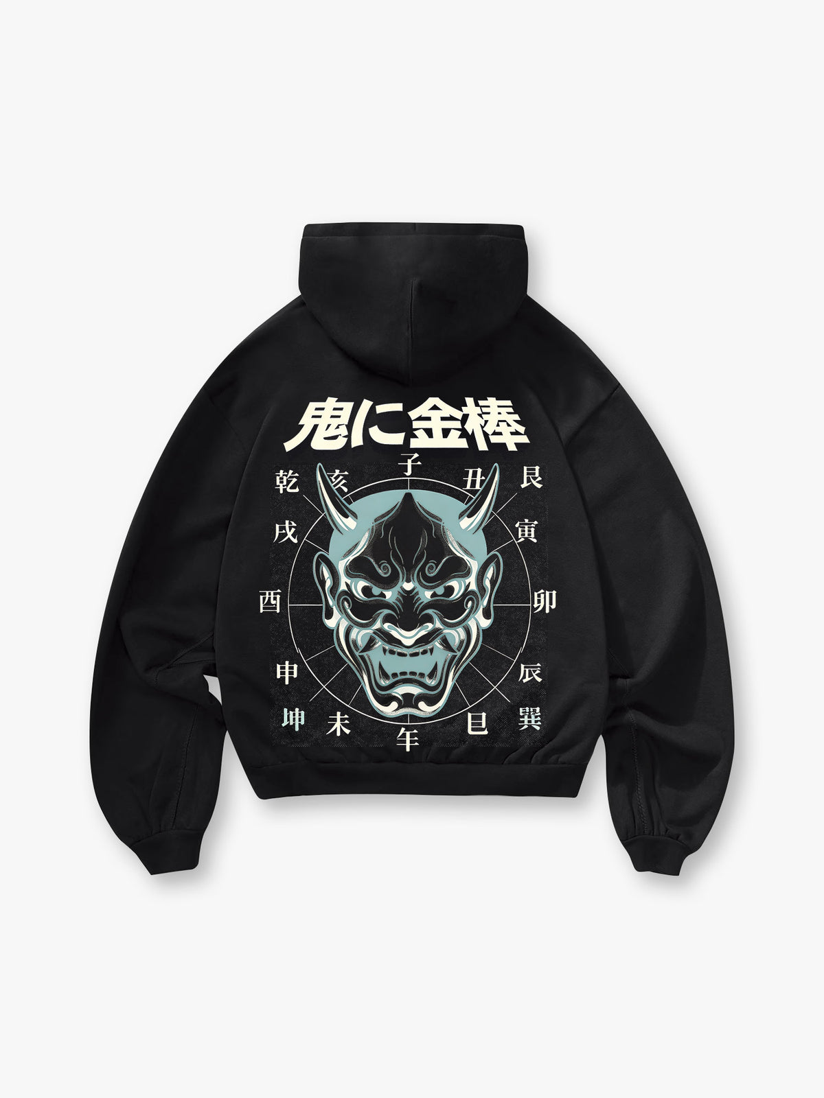 Hannya Oni Mask Hoodie