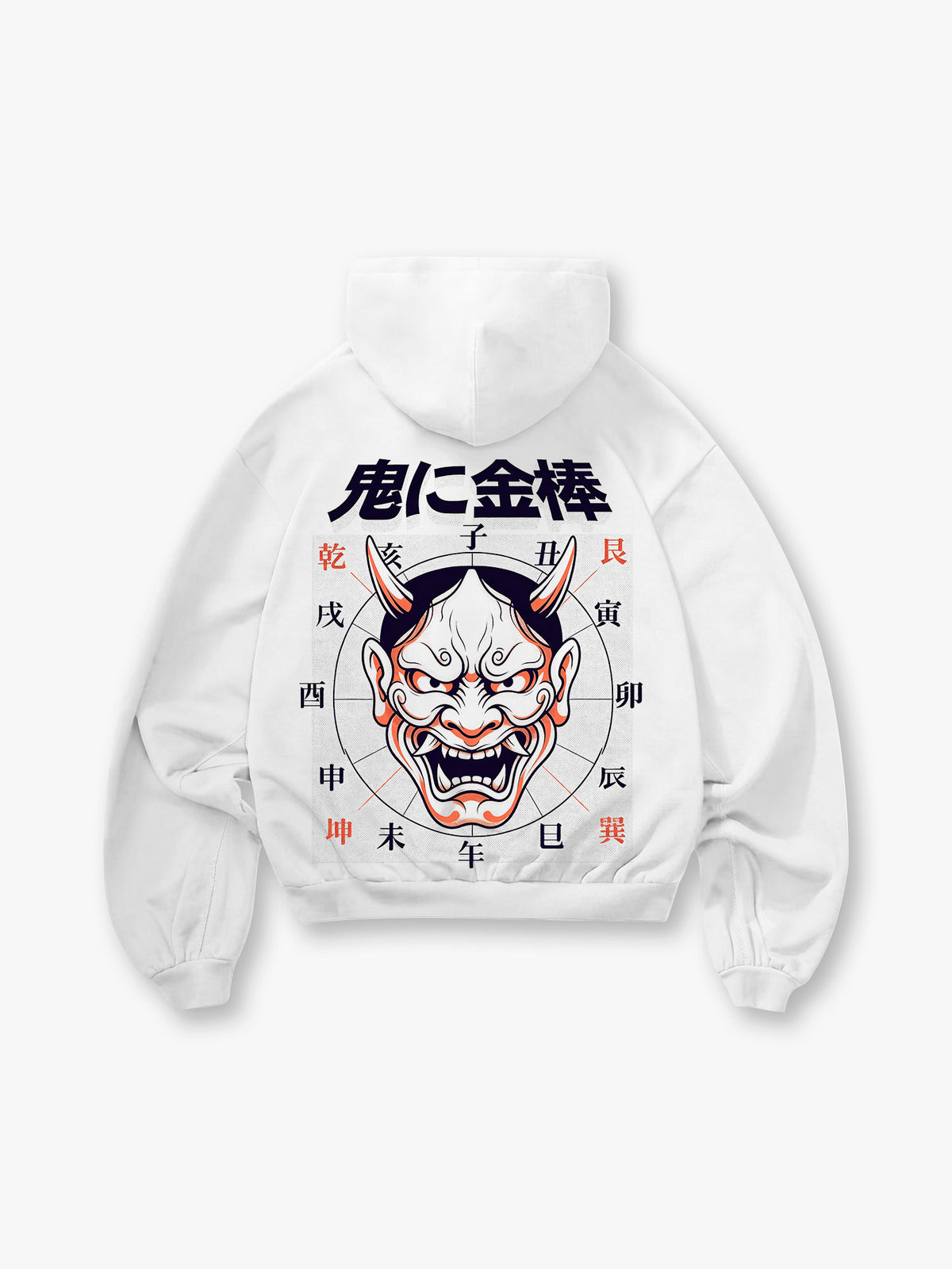 Hannya Oni Mask Hoodie