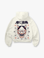 Hannya Oni Mask Hoodie