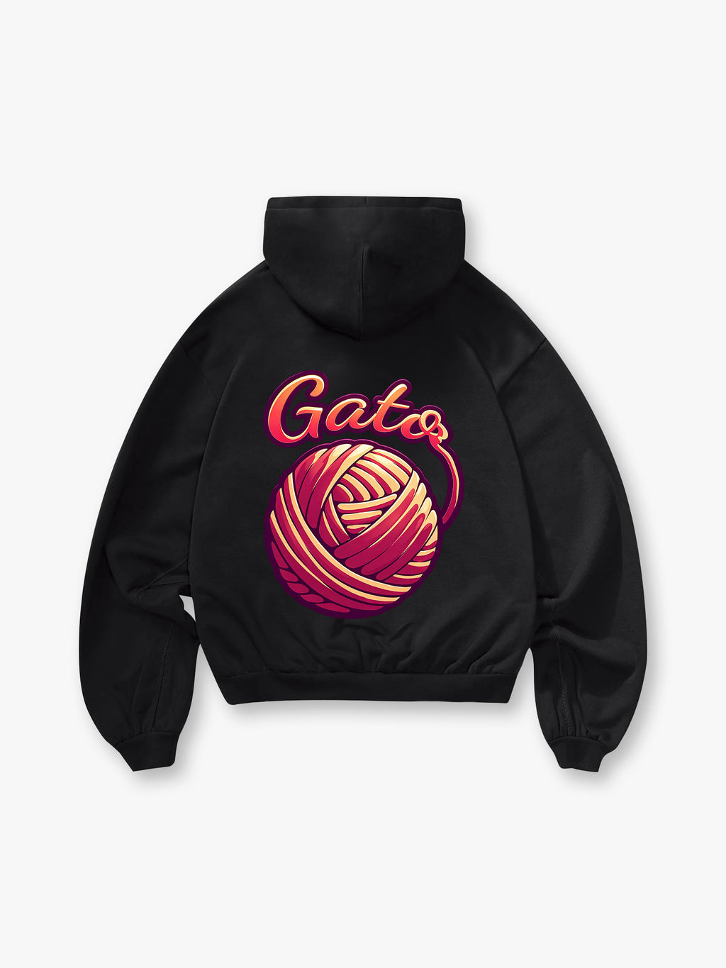 Yarn Ball Retro Hoodie