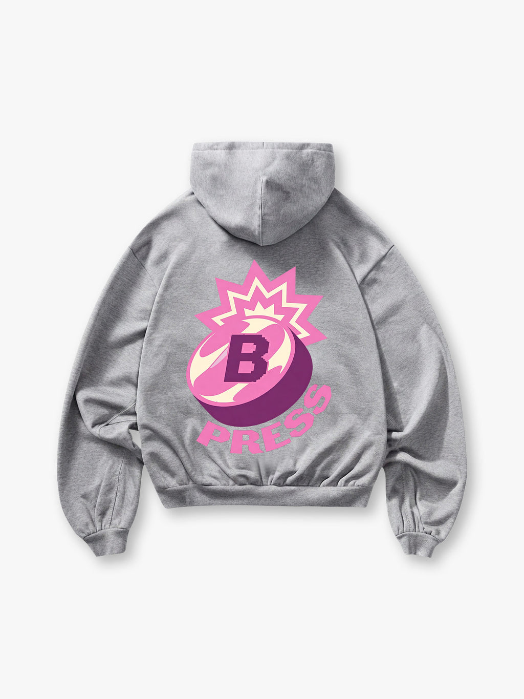 Pink Retro Bomb Hoodie