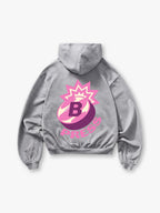 Pink Retro Bomb Hoodie