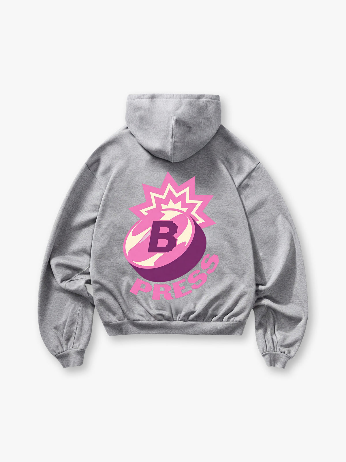 Pink Retro Bomb Hoodie