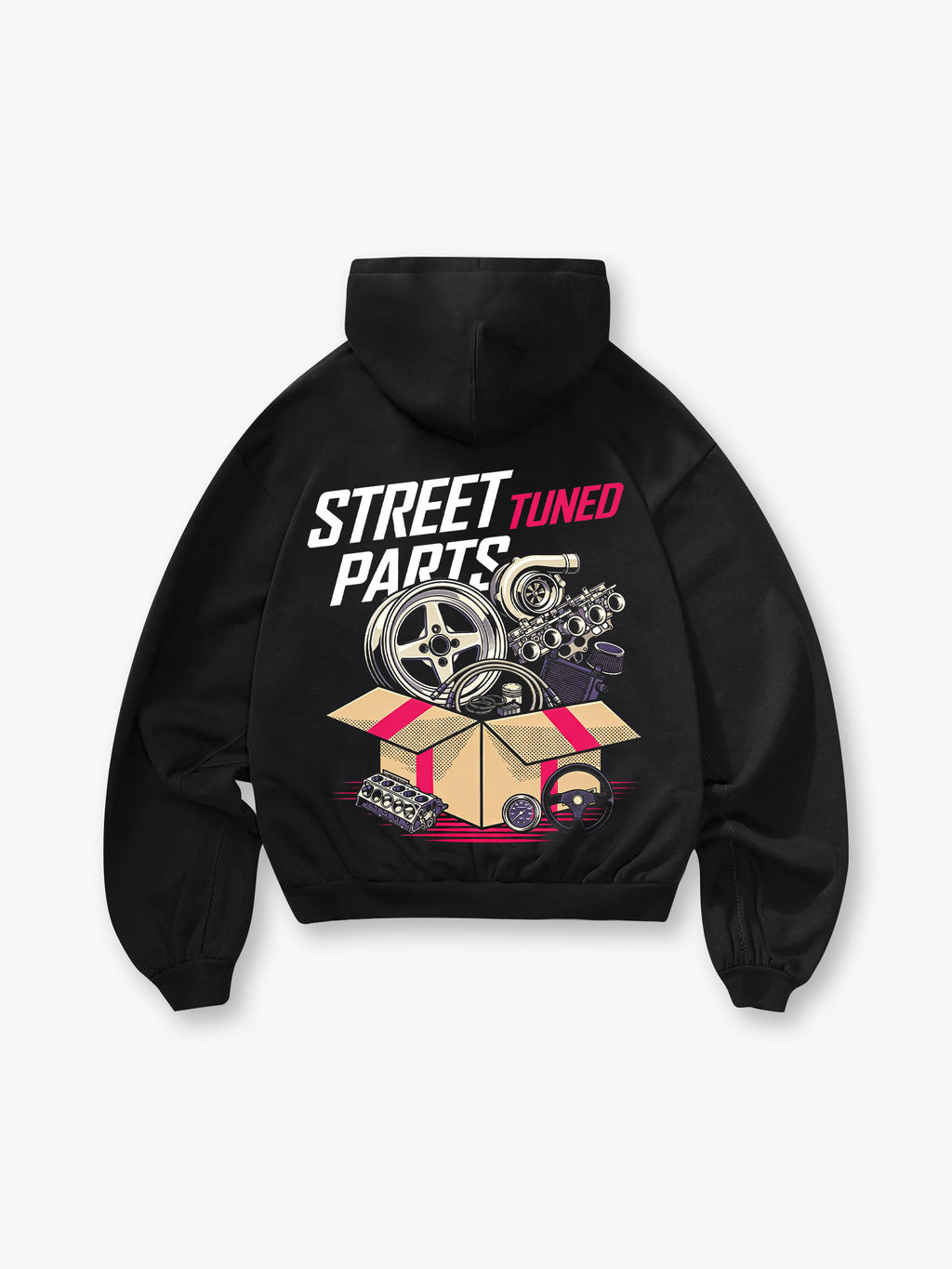 JDM Car Turbo Engine Hoodie