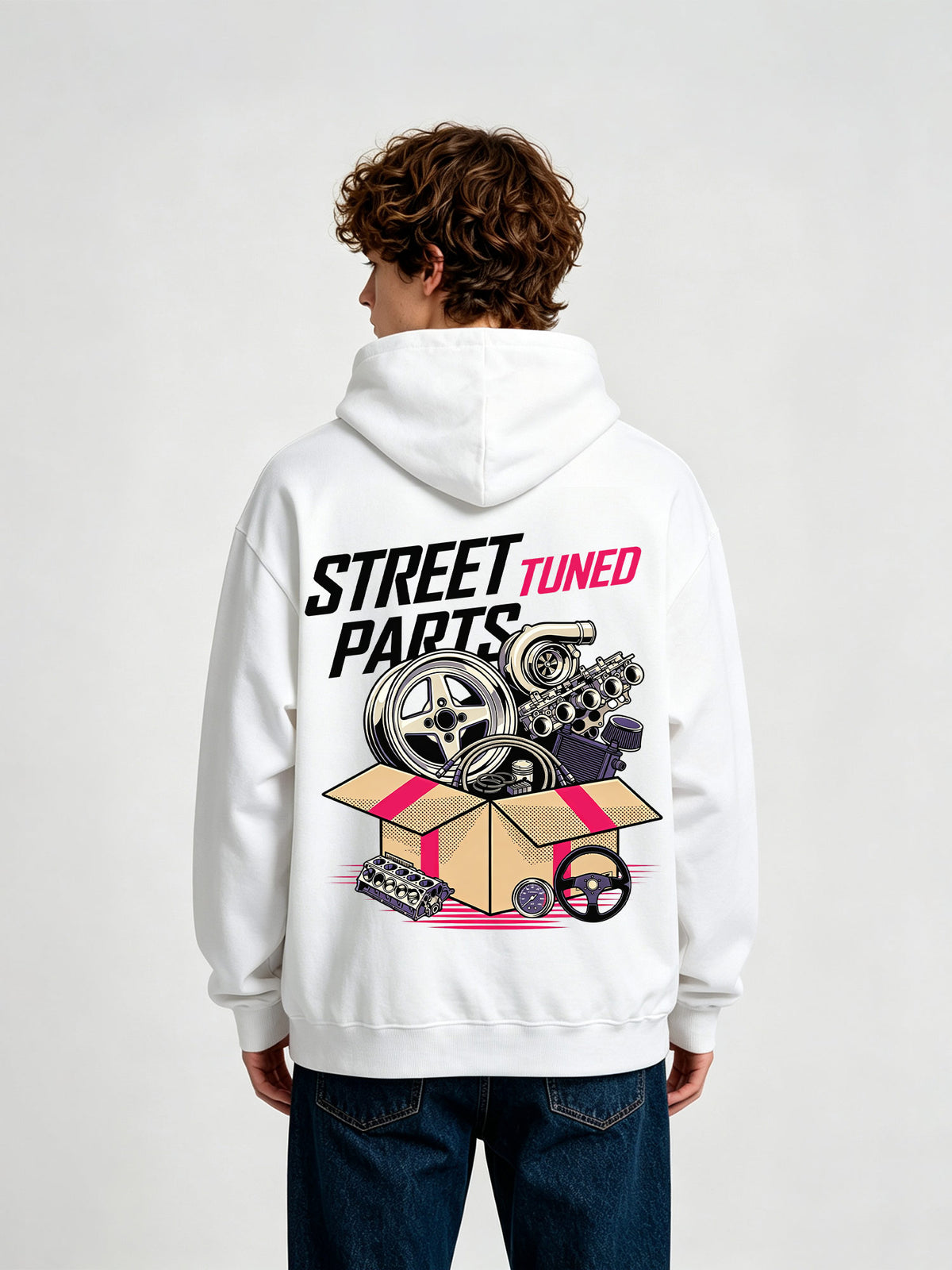 JDM Car Turbo Engine Hoodie