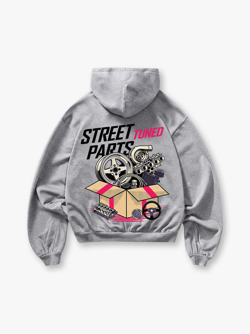 JDM Car Turbo Engine Hoodie