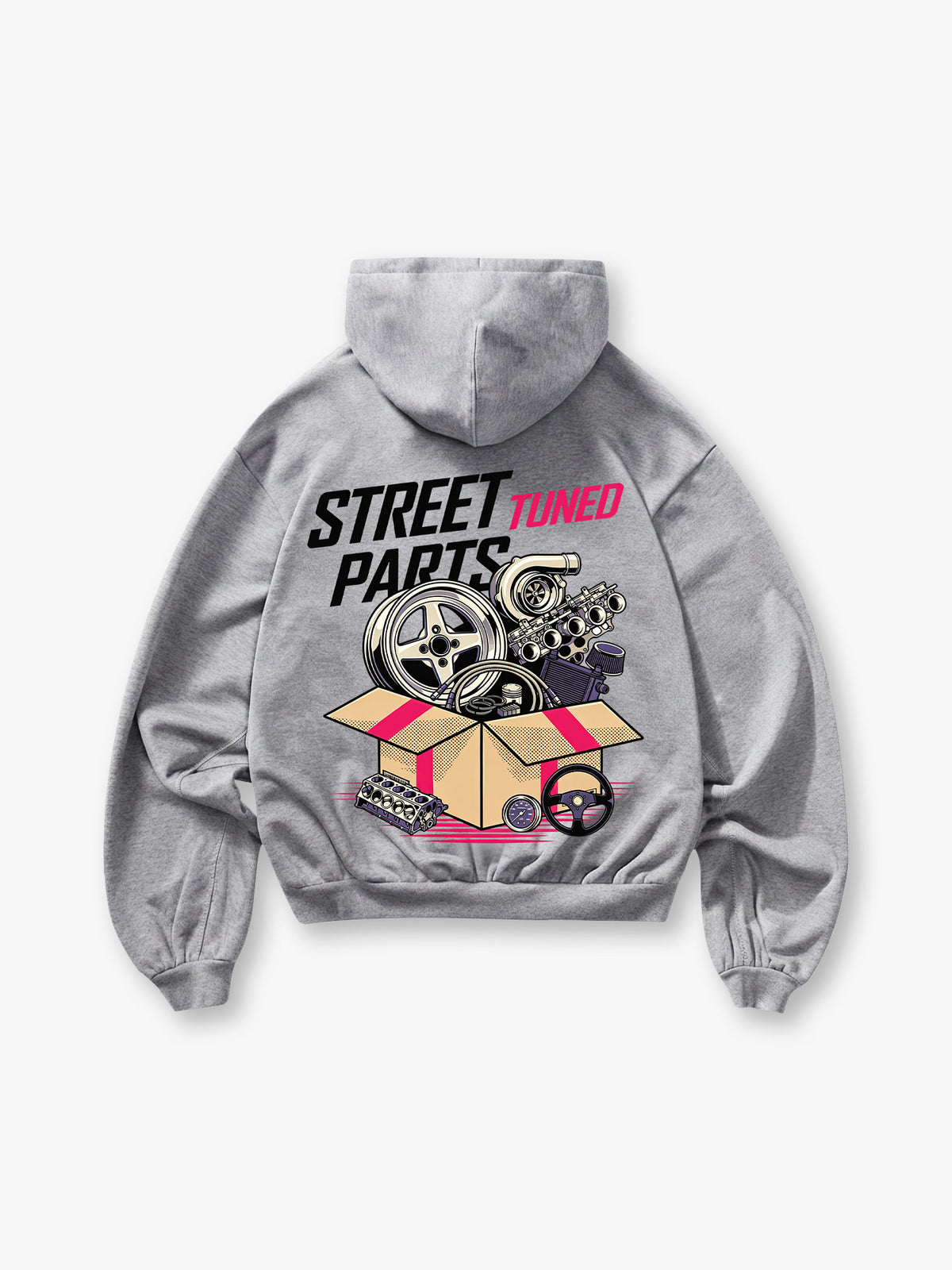 JDM Car Turbo Engine Hoodie