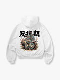 Dragon Skull Samurai Sword Hoodie