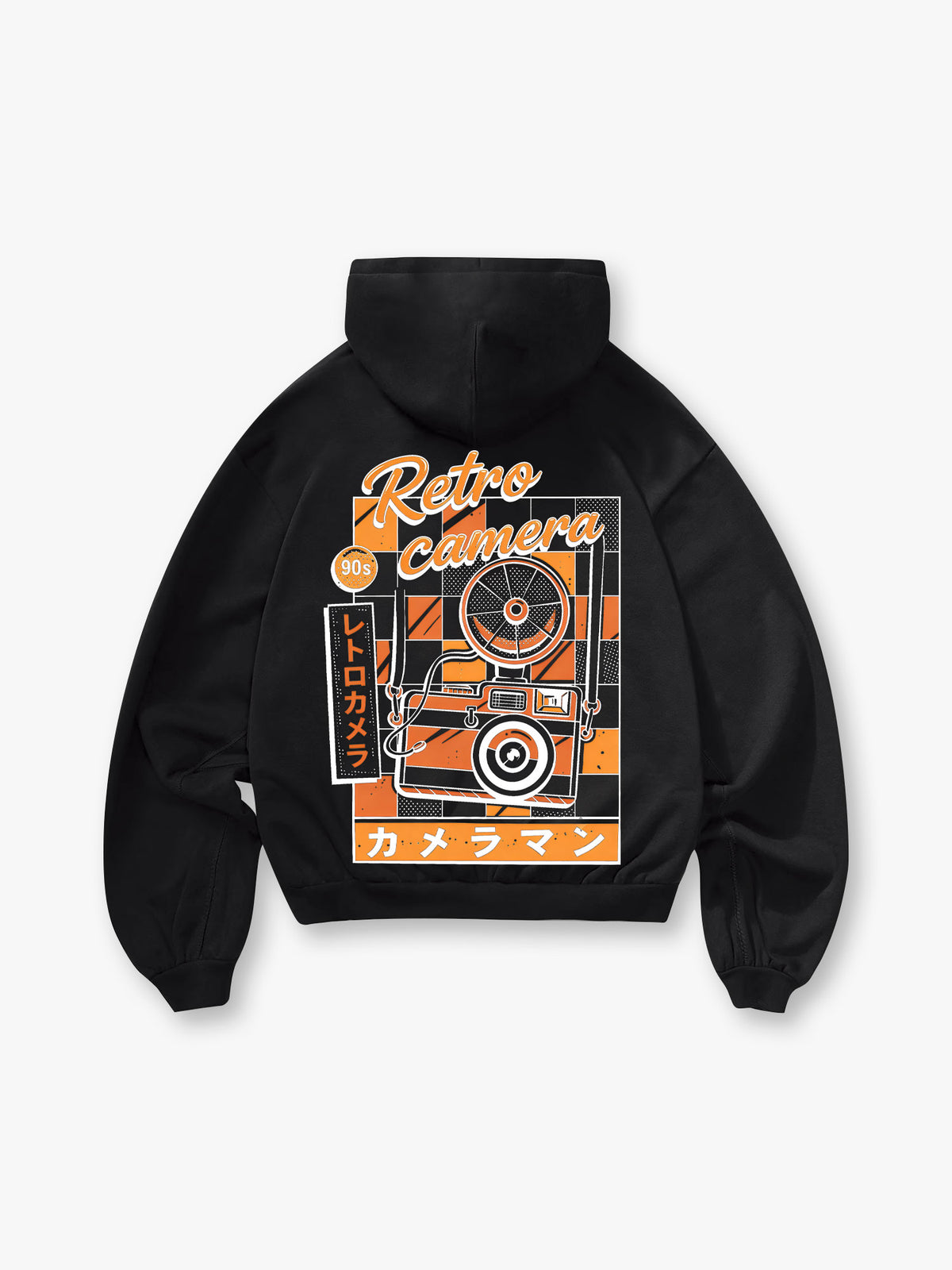 90s Retro Camera Hoodie