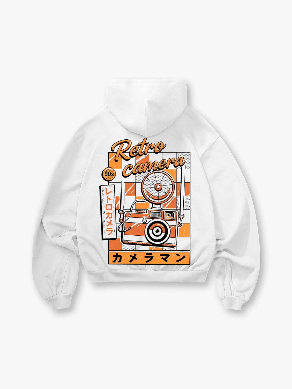 90s Retro Camera Hoodie