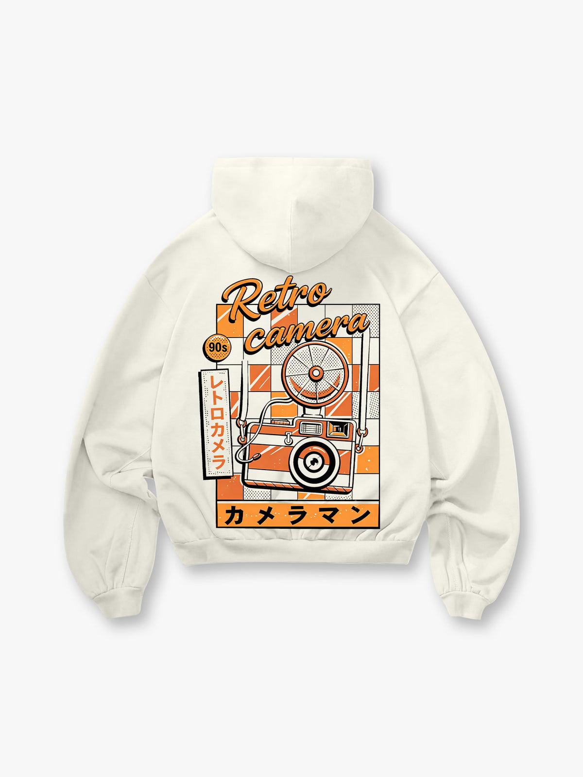 90s Retro Camera Hoodie