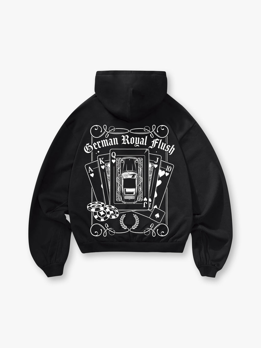 Royal Flush Poker Classic Hoodie