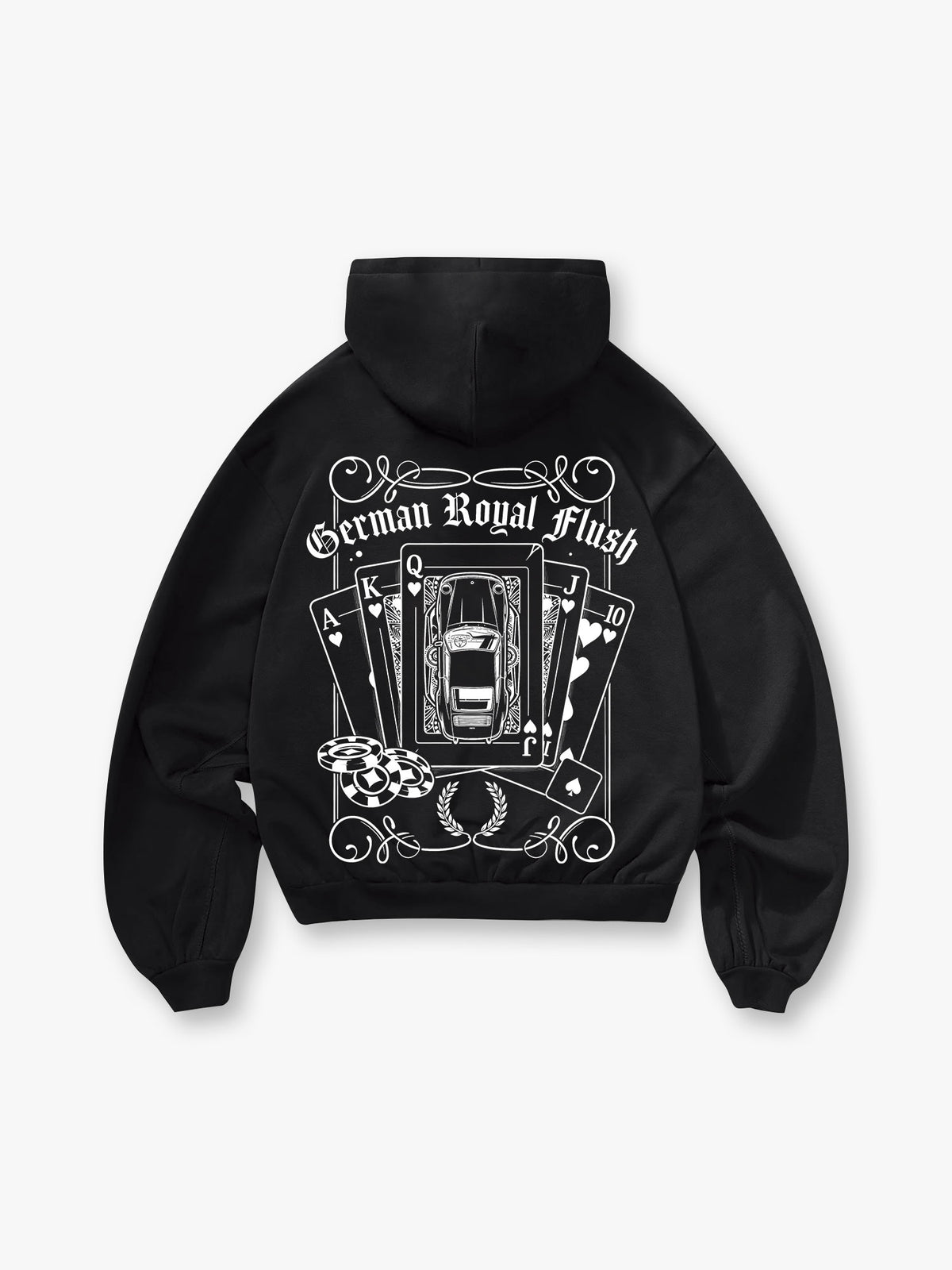 Royal Flush Poker Classic Hoodie
