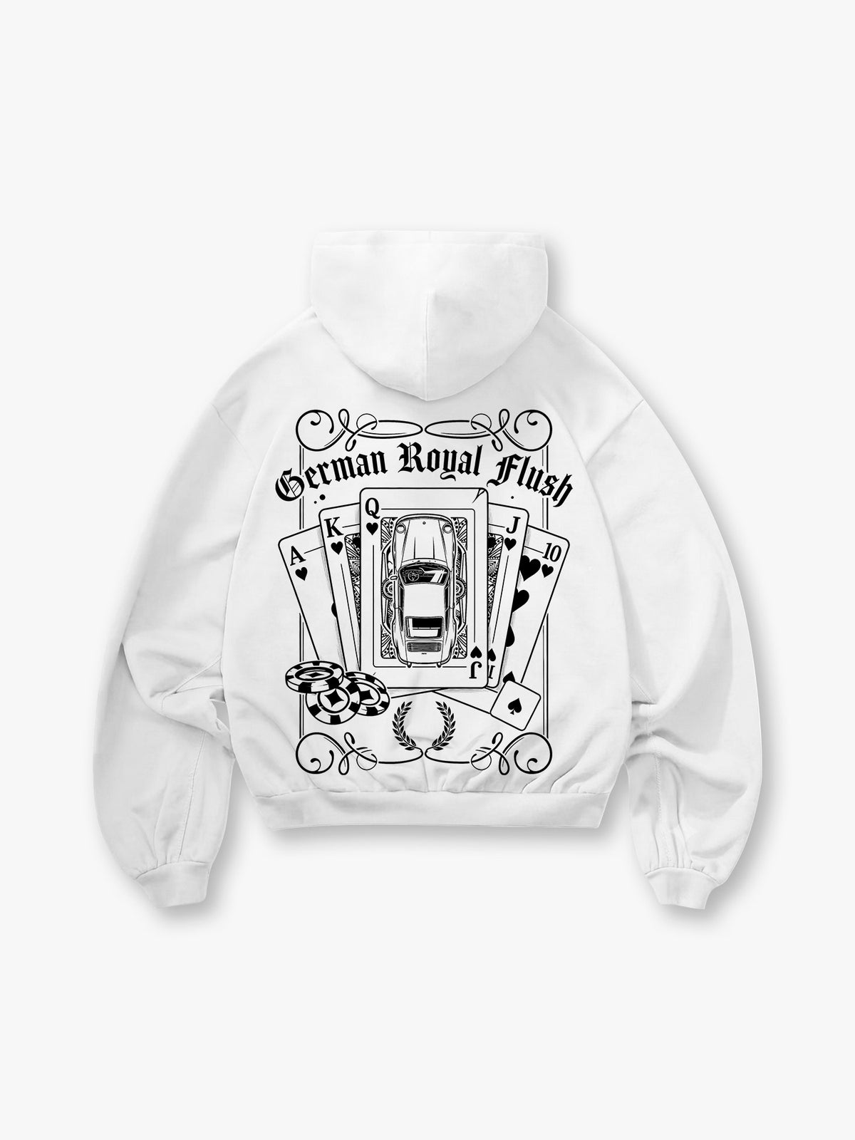 Royal Flush Poker Classic Hoodie