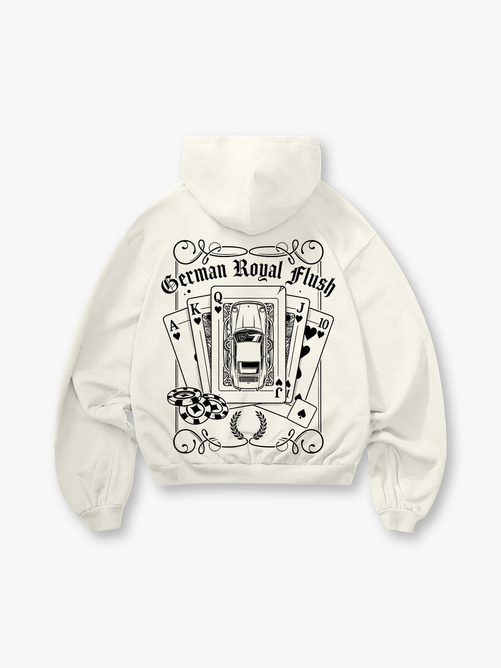 Royal Flush Poker Classic Hoodie