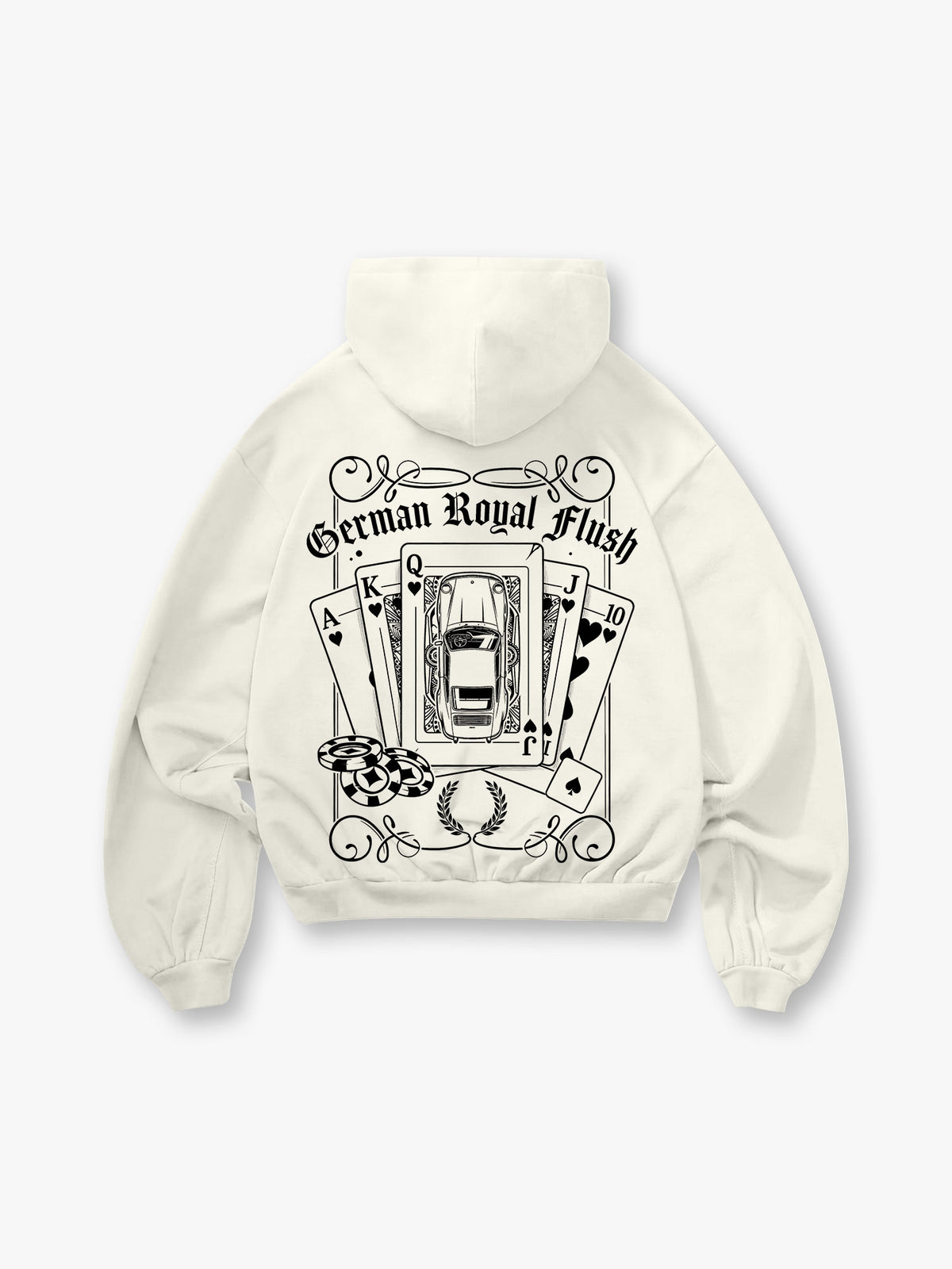 Royal Flush Poker Classic Hoodie