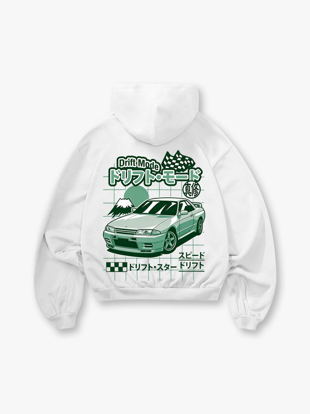 JDM Drift Racing Car Hoodie