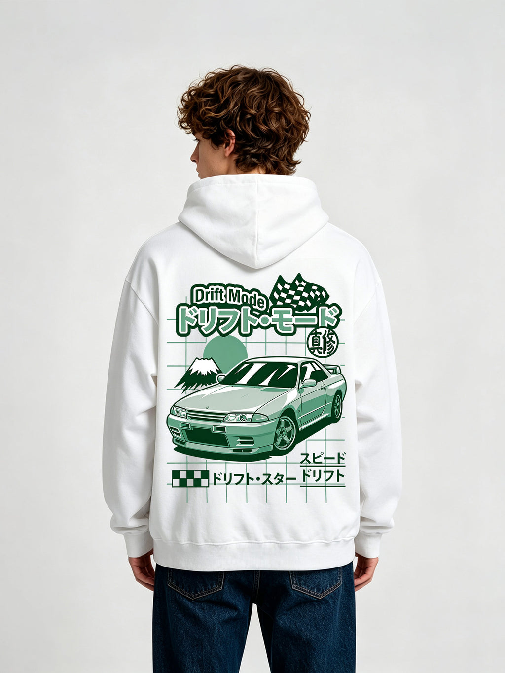 JDM Drift Racing Car Hoodie