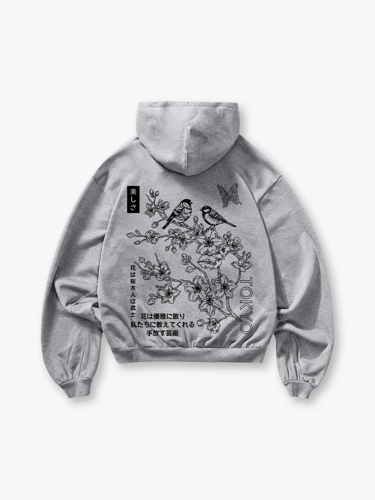 Cherry Blossom Line Hoodie