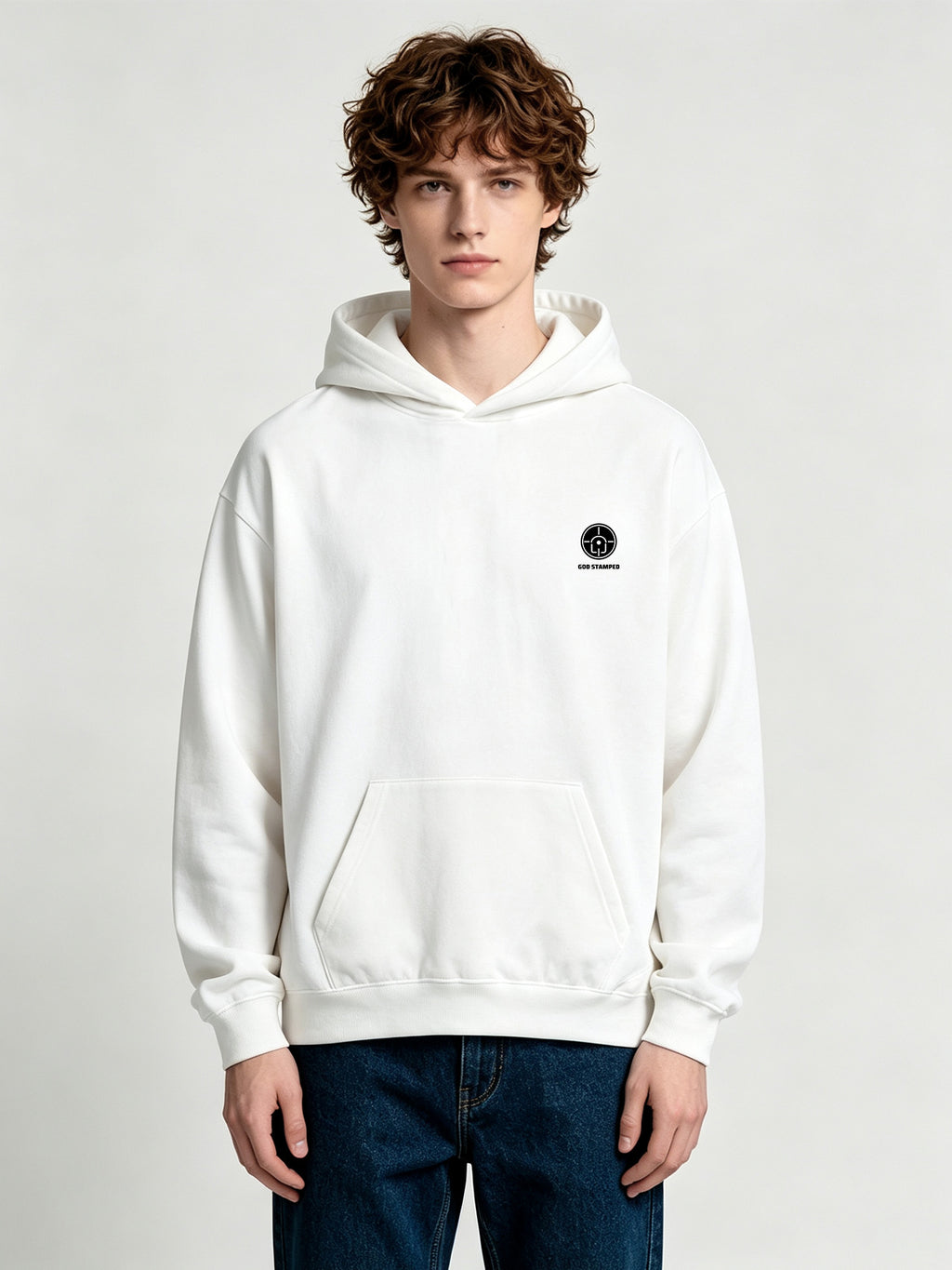 JDM Vintage Letter Back Print Cropped Hoodie Japanese Automotive Hoodie