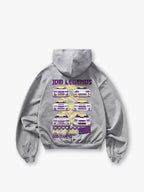Classic JDM Cars Back Print Cropped Hoodie Japanese Drift Car Graphic Streetwear Casual Hooded Pullover Hoodie