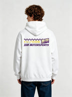 JDM  Text Back Print Cropped Hoodie Japanese Automotive Streetwear Graphic Hoodie
