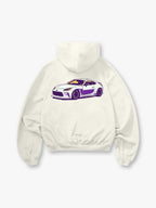 GR86 JDM Sports Car Back Print Cropped Hoodie Japanese Tuner Automotive Streetwear Graphic Hoodie