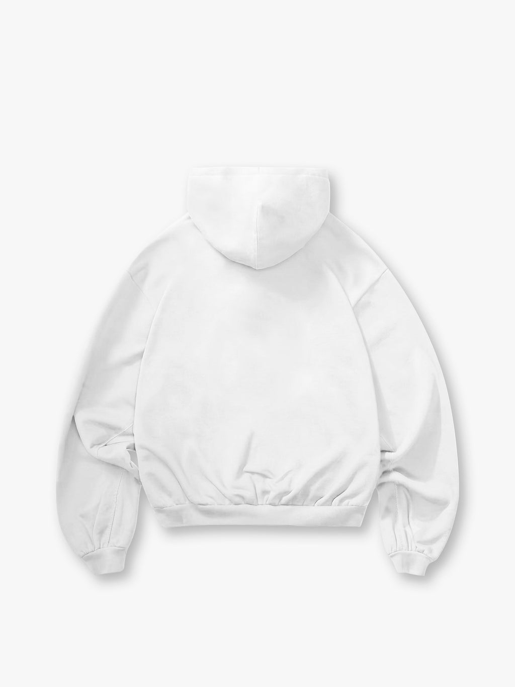 Art Mount Fuji Inspirational Slogan White Pullover Hoodie Japanese Landscape Sweatshirt