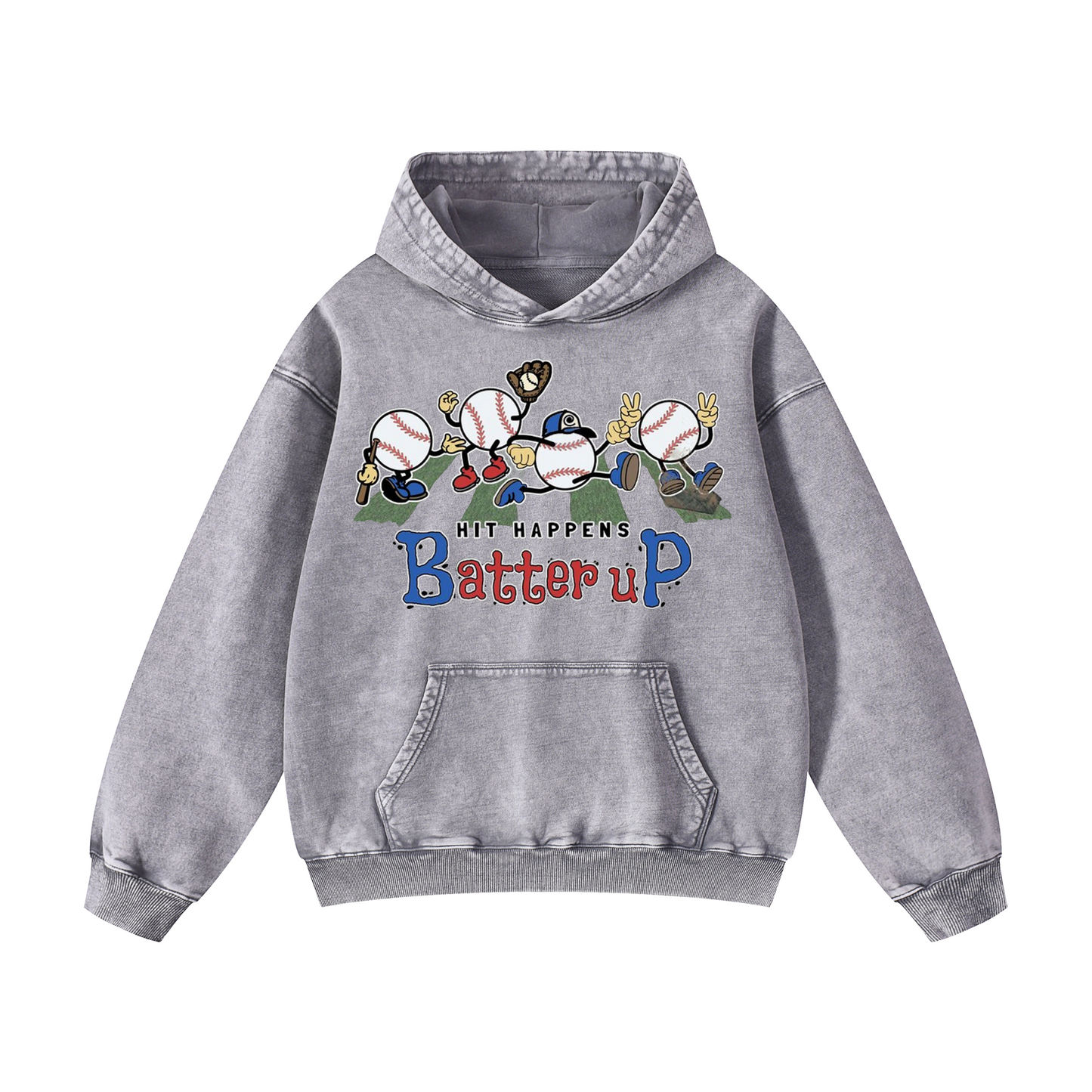 Batter up Oversized Hoodies