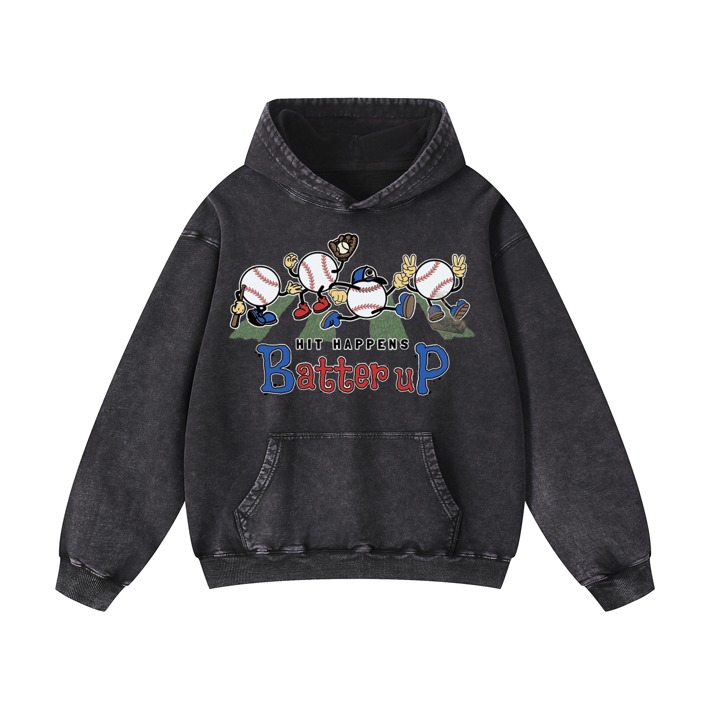 Batter up Oversized Hoodies