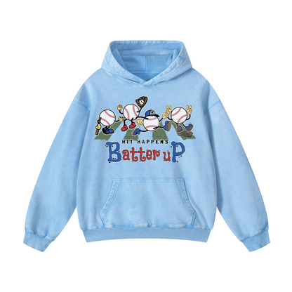 Batter up Oversized Hoodies