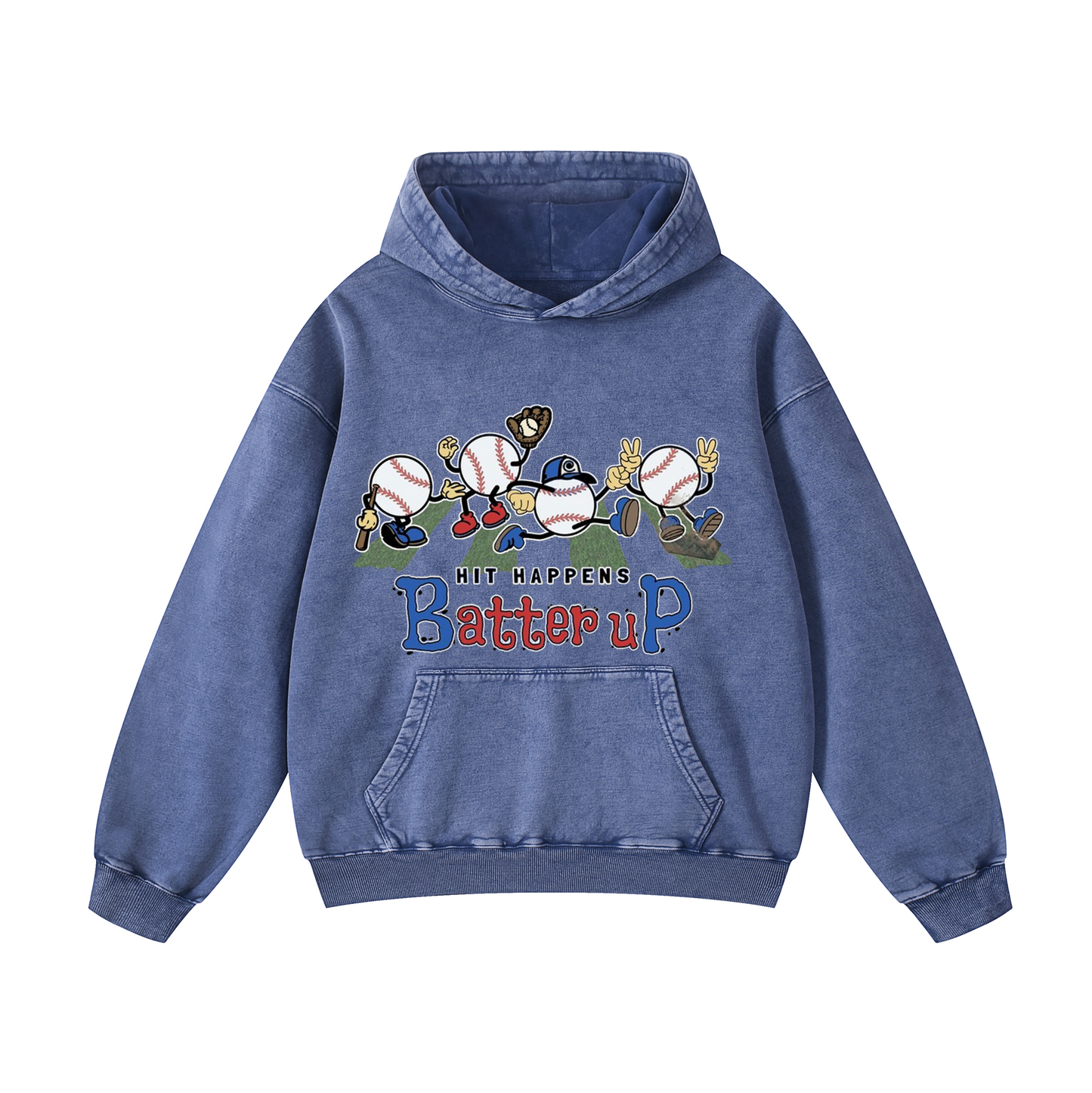 Batter up Oversized Hoodies
