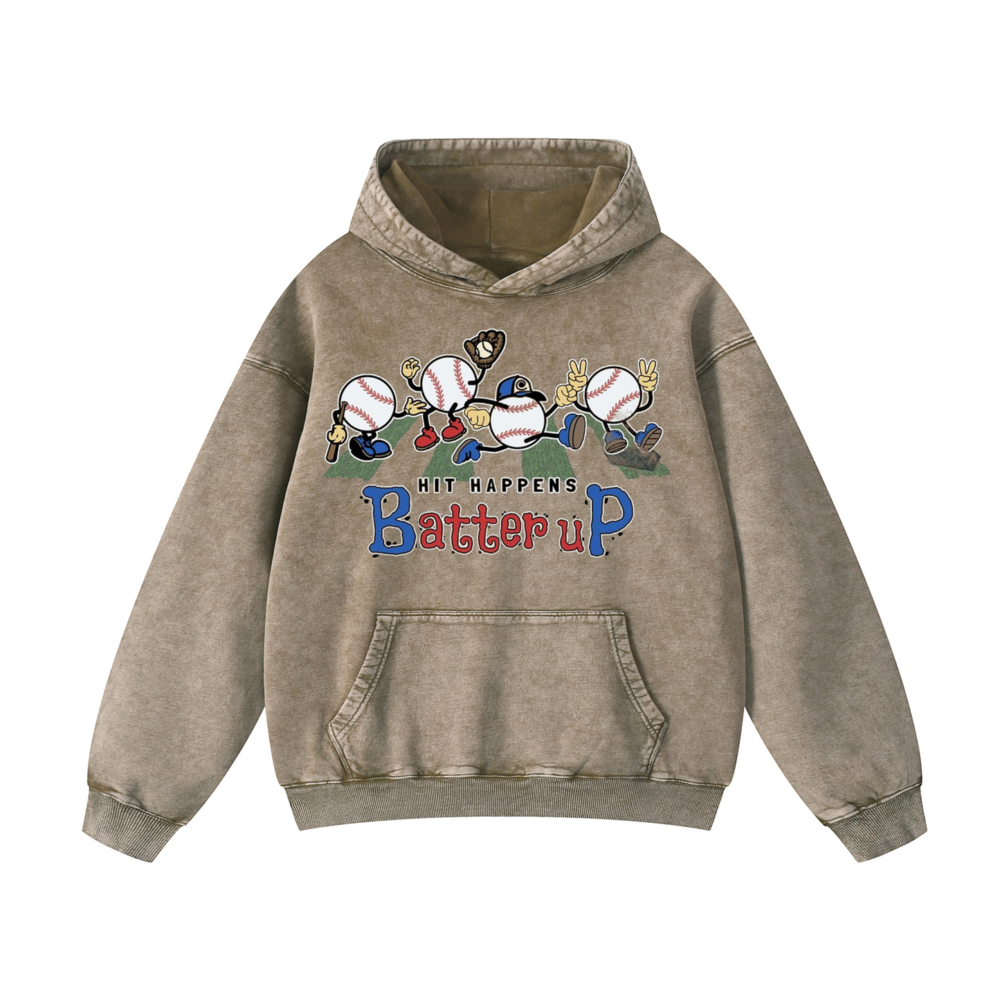 Batter up Oversized Hoodies