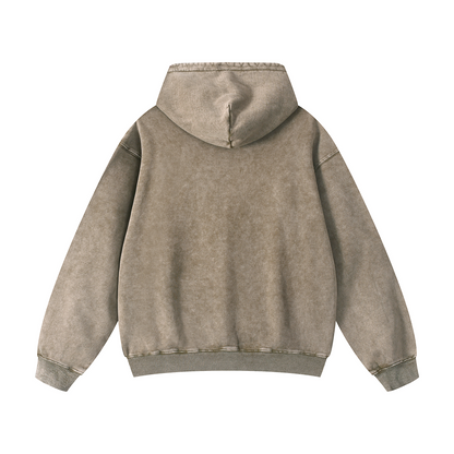 Snowflake Hoodie - “cross thorns dollar money"