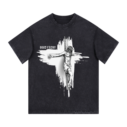 "GOOD FRIDAY" Heavyweight Short-Sleeved T-Shirts