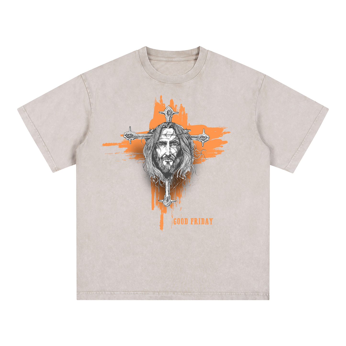 "GOOD FRIDAY" Style Short-Sleeved T-Shirt