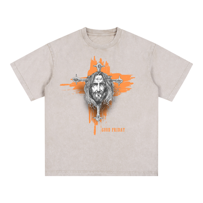 "GOOD FRIDAY" Style Short-Sleeved T-Shirt