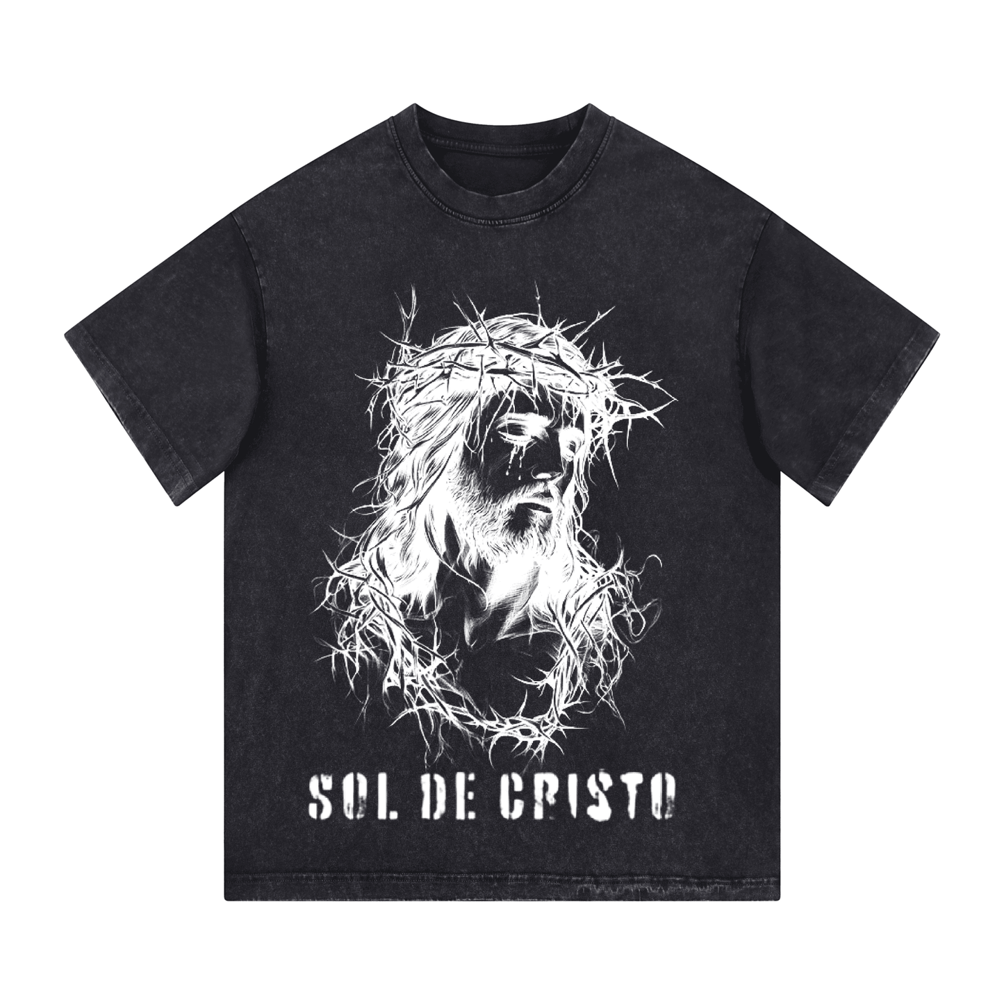 "JESUS" Style Short-Sleeved T-Shirt