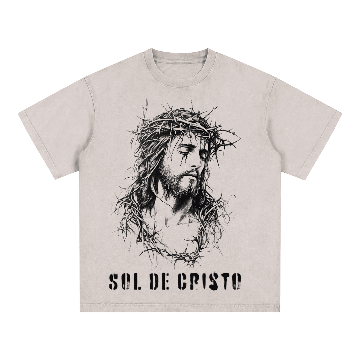 "JESUS" Style Short-Sleeved T-Shirt