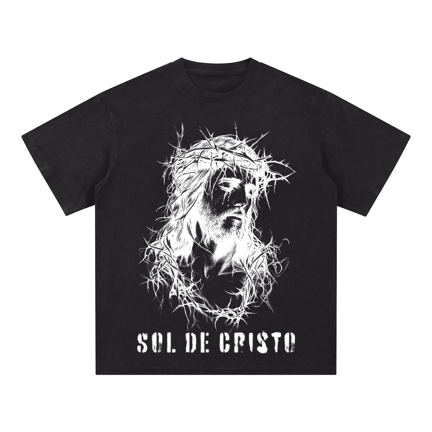 "JESUS" Style Short-Sleeved T-Shirt