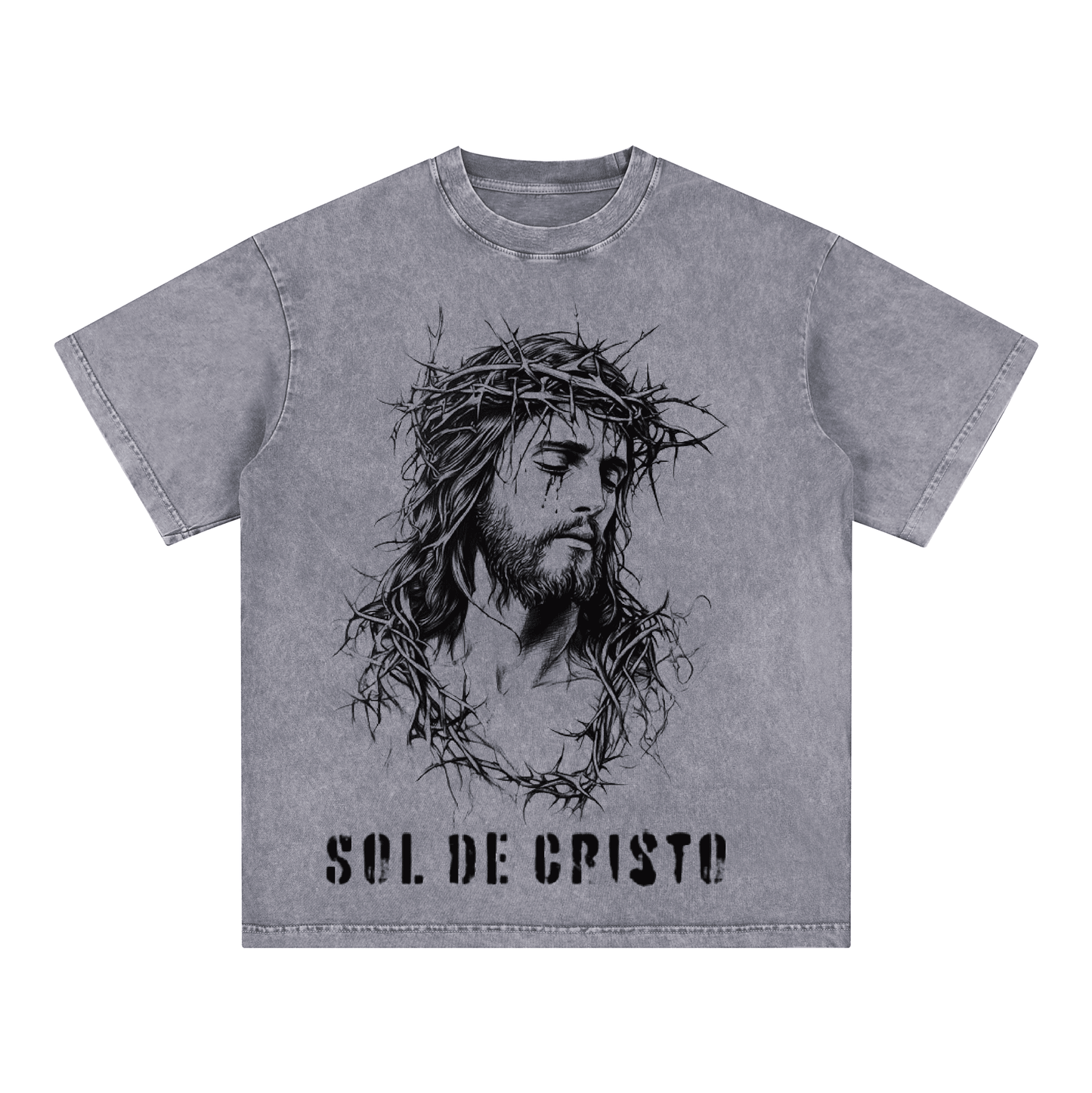 "JESUS" Style Short-Sleeved T-Shirt
