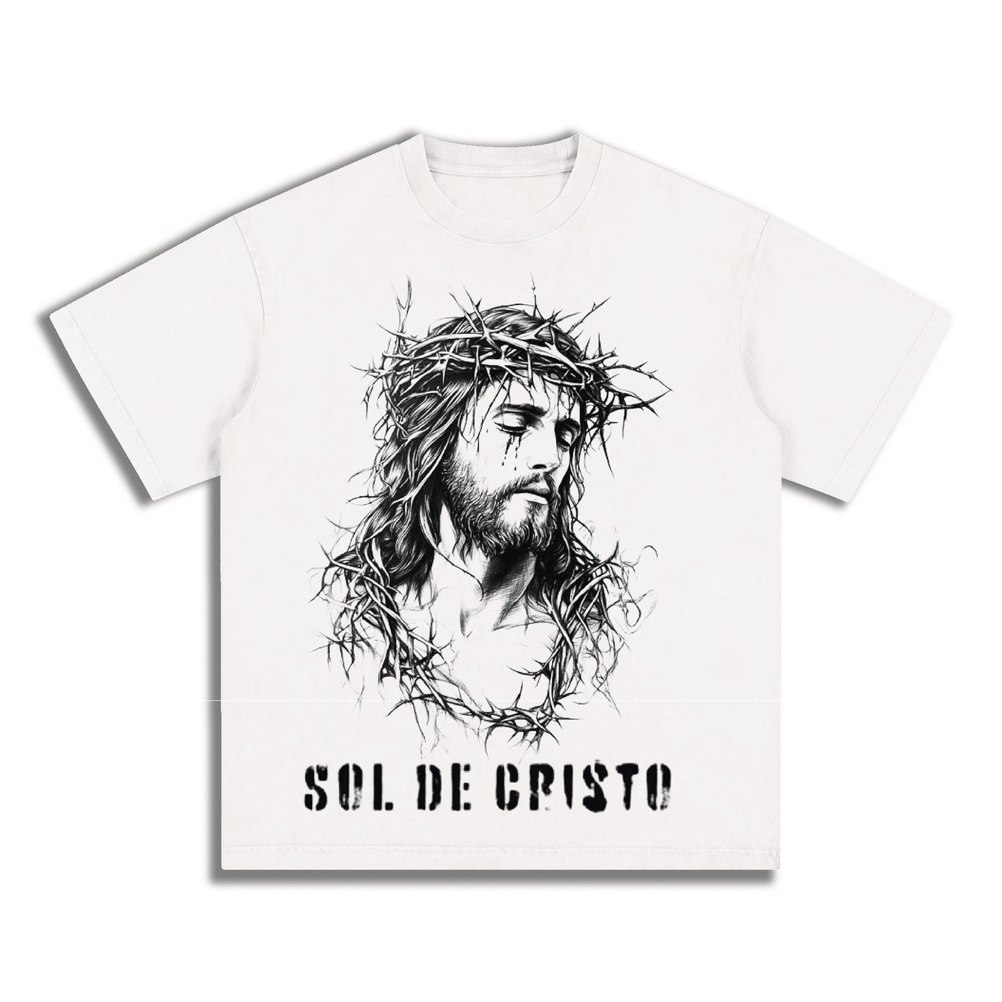 "JESUS" Style Short-Sleeved T-Shirt